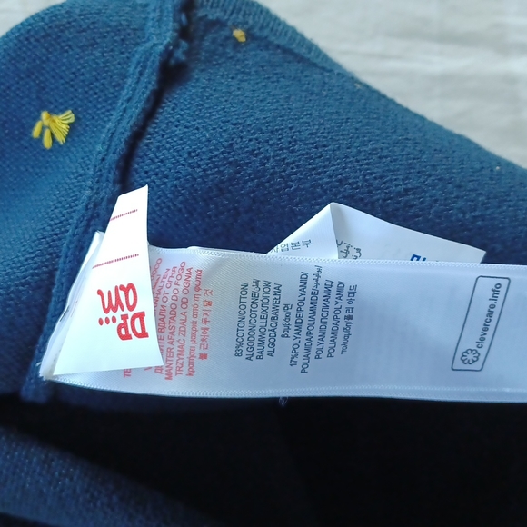 323 DU PAREIL sweat skirts for girls Size 12 Blue - Picture 9 of 9